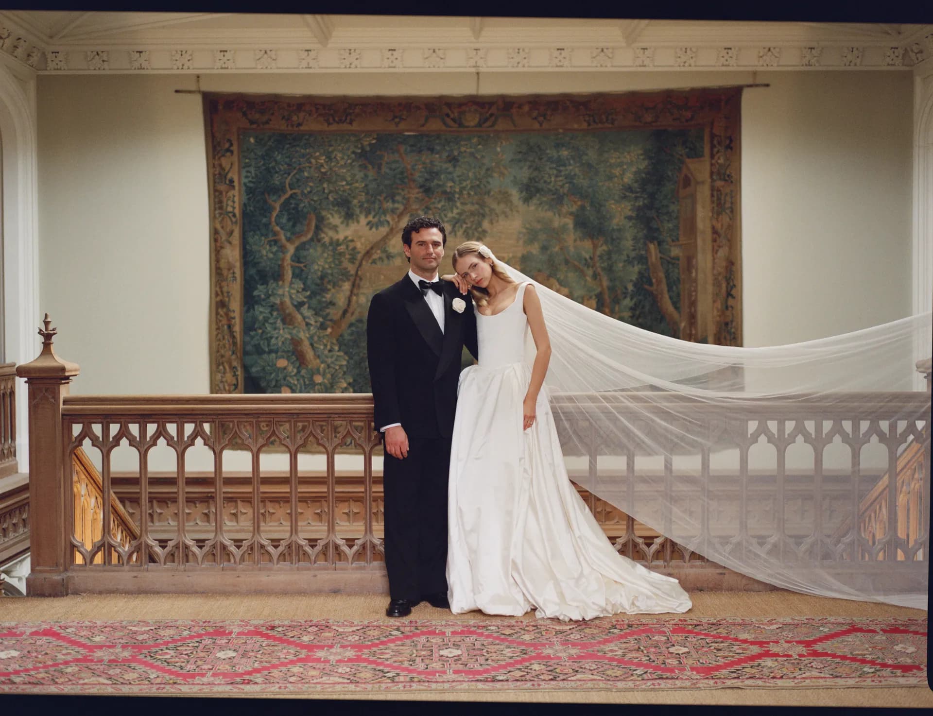 Casper Ettelson and Serena Wardell Celebrate a Personal Wedding at Crom Castle