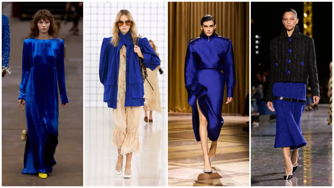 Cobalt Blue Takes Over as Fashion’s New ‘It’ Color for 2026