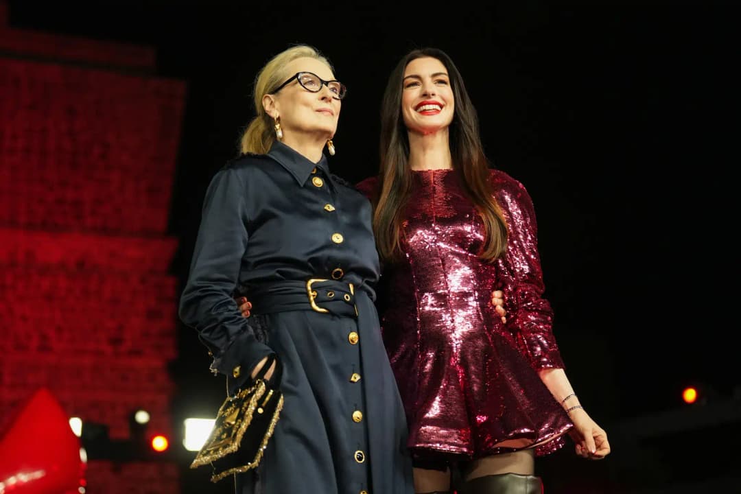 All the Best Fashion From The Devil Wears Prada 2 Press Tour