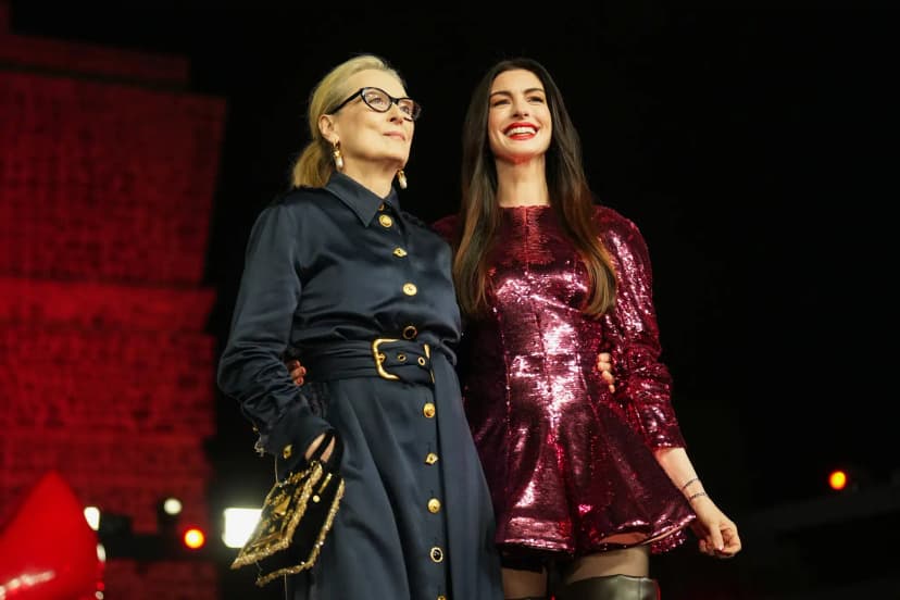 All the Best Fashion From The Devil Wears Prada 2 Press Tour