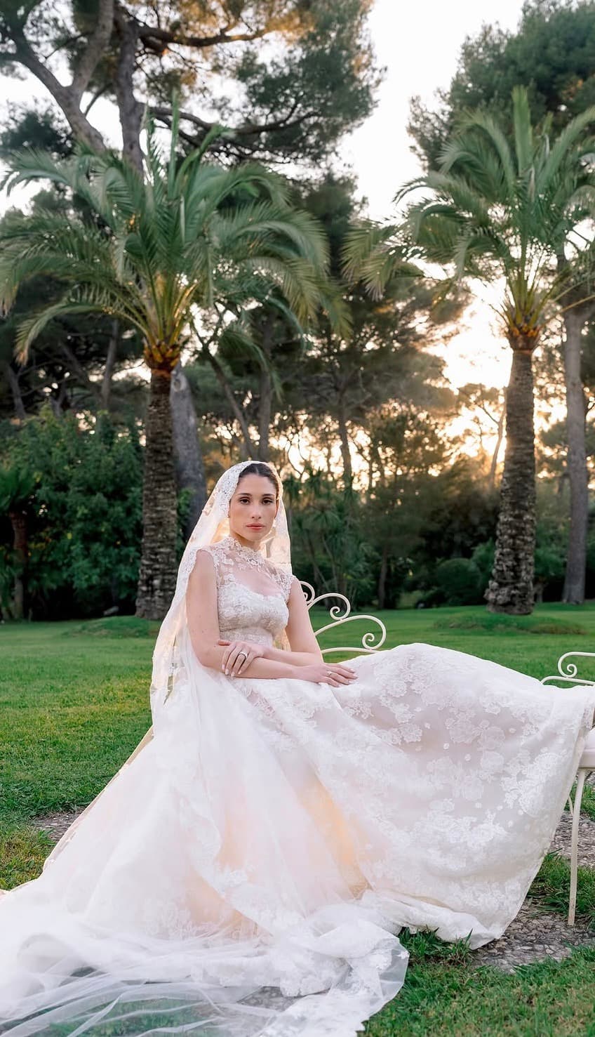 Isabela Herrera Velutini wedding portrait