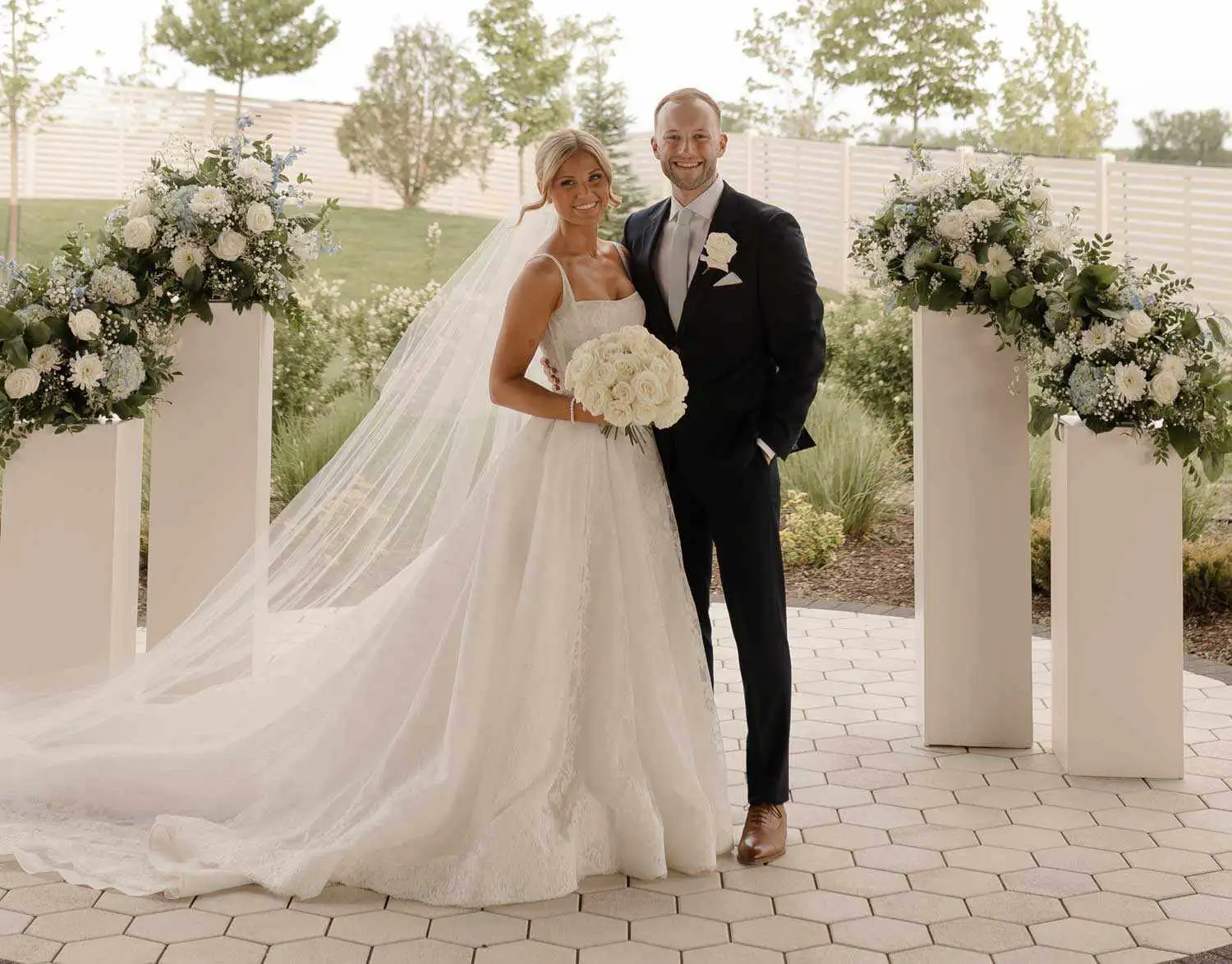 Dallas Cowboys Cheerleader Kennedy Hannan Marries Nolan Ruff in Elegant Iowa Celebration