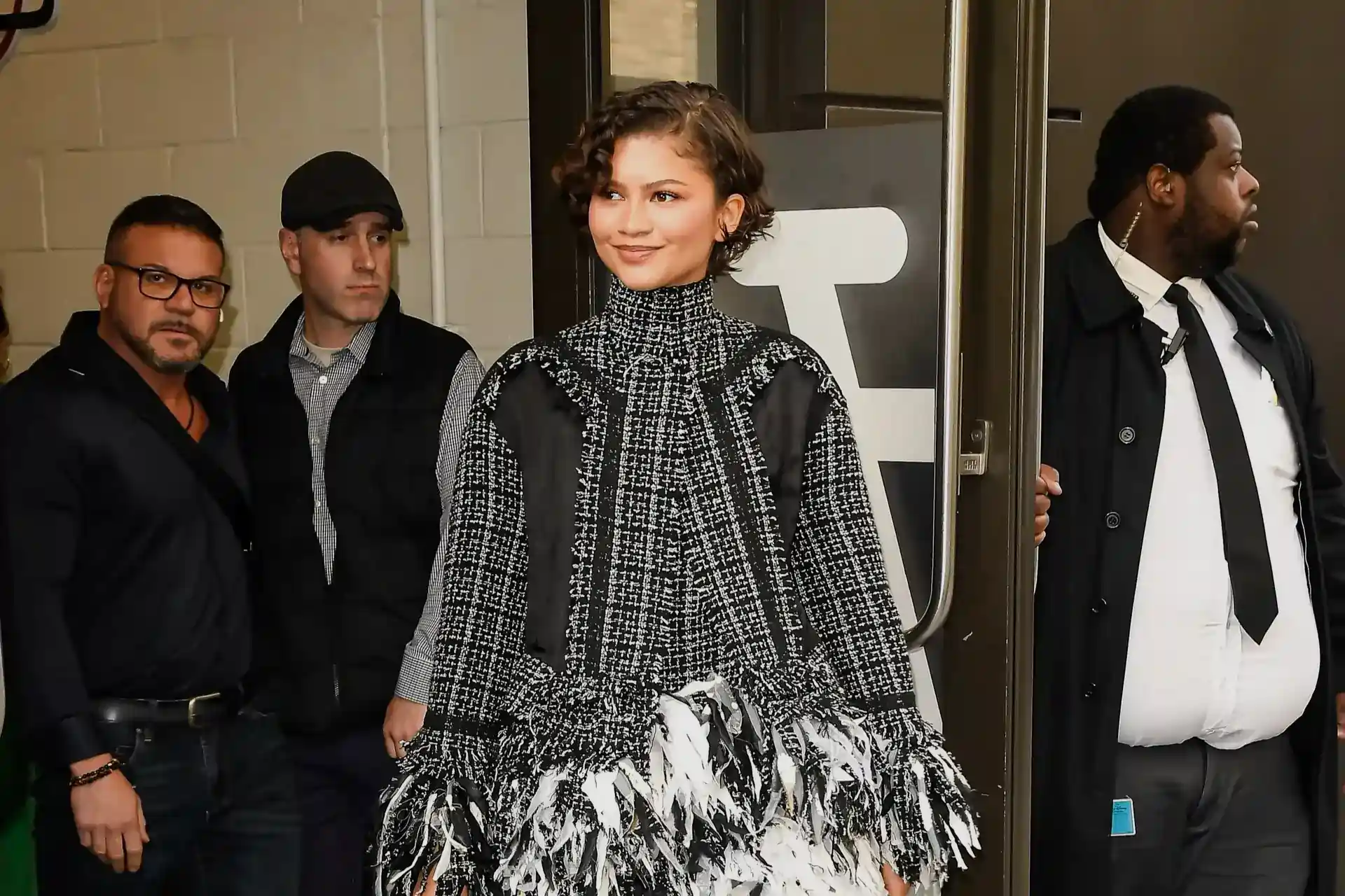 Zendaya Says Goodbye to Minimalism With a Bold Statement Skirt
